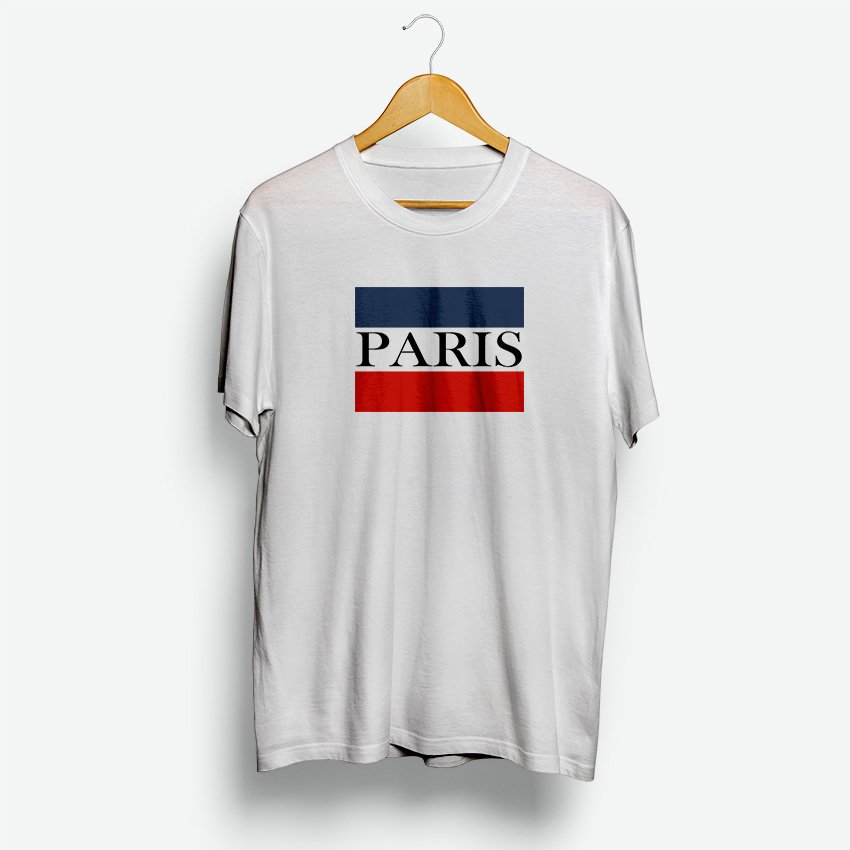 Paris Striped Flag Design Shirt Cheap For UNISEX - marketshirt.com