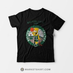 Bart Simpsons Radical Celtics T-Shirt Black