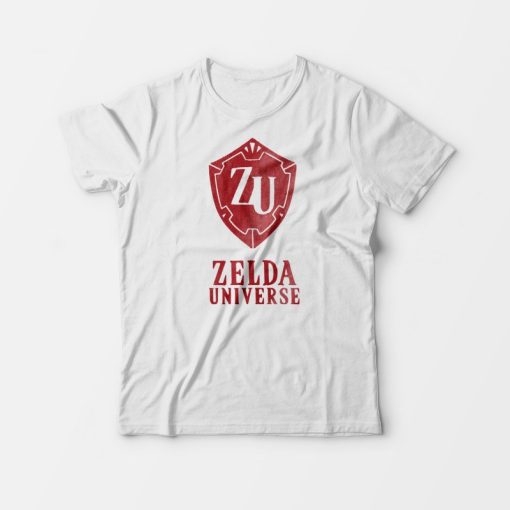 Zelda Universe Game T-shirt Red