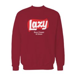 Lazy Maroon Logo Sweatshirt