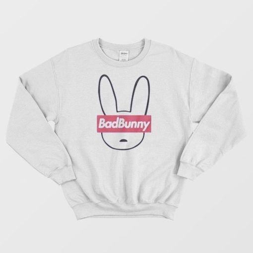 Bad Bunny Sweatshirt Trendy Clothing