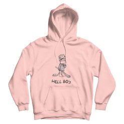 pink camo hellboy hoodie