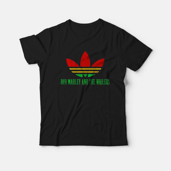 Exquisito cojo darse cuenta Adidas Bob Marley And The Wailers T-shirt - Marketshirt.com