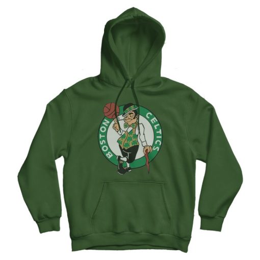 Boston Celtics Primary Logo Pullover Hoodie