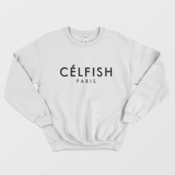 Celfie Paris Sweatshirt Trendy Clothing