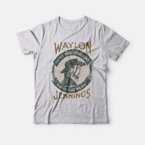 Waylon Jennings Vintage 70's Style T-Shirt