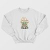 Baby Yoda Hug Mc Donald's Sweatshirt