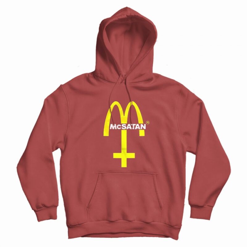 Mc Satan Hoodie - McDonald Parody Shirt - MarketShirt.com
