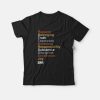 Rules Of The Road PETE T-Shirt