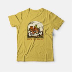 Frog And Toad Fuck The Police T-shirt
