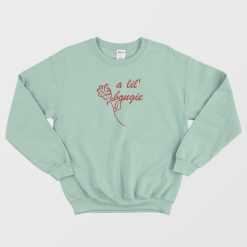 A Lil' Bougie Red Rose Sweatshirt