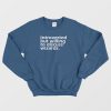 Introverted But Willing To Discuss Wizards Sweatshirt