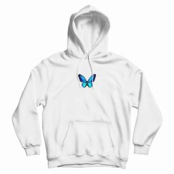 Butterfly Blue Classic Hoodie