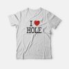 Dorohedoro I Heart Hole I Love Hole T-shirt