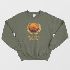 Flat Mars Society Logo Sweatshirt