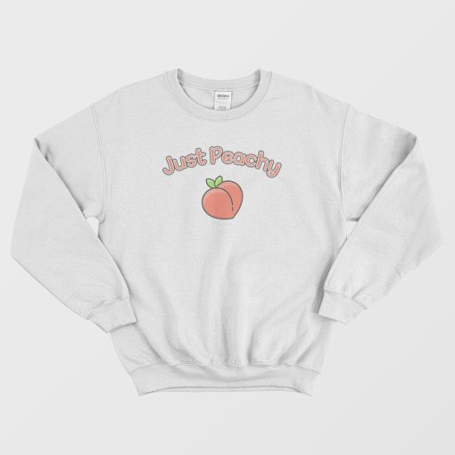 Just Peachy Peach Sweatshirt