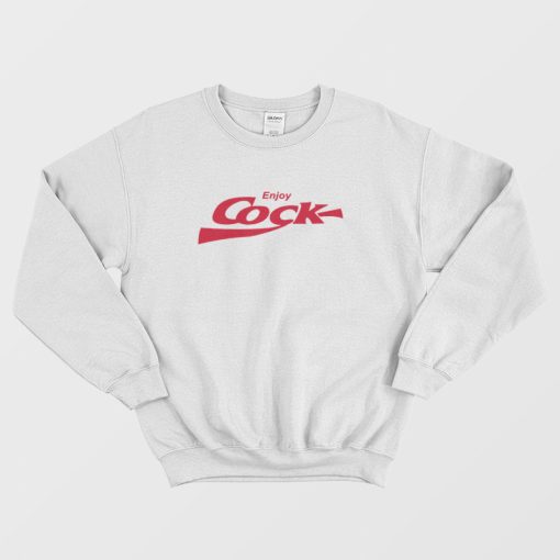 Enjoy Cock Sweatshirt Parody