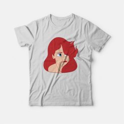 Ariel The Little Mermaid Sigh Face T-shirt