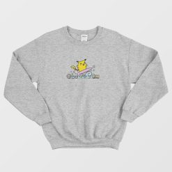 Surfing Pikachu Pokemon Sweatshirt