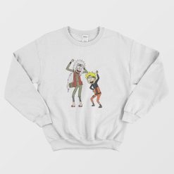 Rick and Morty Naruto and Jiraiya Sweatshirt