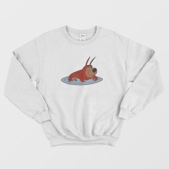 Scrappy Doo Dressed As A Lobster Sweatshirt