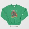 Drax Pizza Cat Laser Eyes The Guardians of the Galaxy Sweatshirt