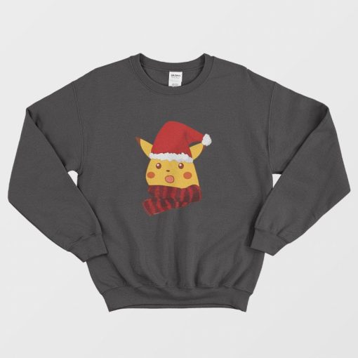 Suprised Christmas Pikachu Sweatshirt