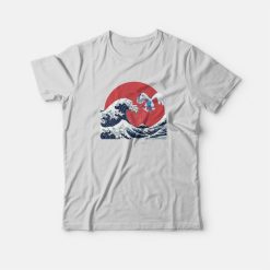 Pokemon Lugia Japanese Wave T-Shirt