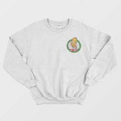 The Simpsons Homer's Corporate Logo Sweatshirt