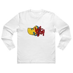 Wu Tang Clan MTv Parody Logo Long Sleeve Shirt Vintage