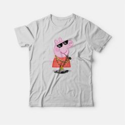 Peppa Pig Thug Life T-Shirt