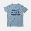 The Simpsons Snoopy For President T-Shirt