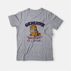 Garfield Genuine Bad Cat It's All Attitude 90s Vintage T-Shirt