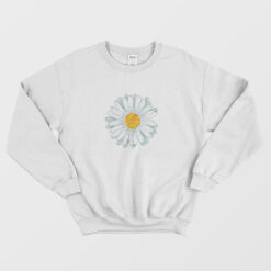 Daisy Flower Botanical Vintage Sweatshirt