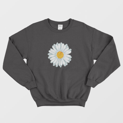 Daisy Flower Botanical Vintage Sweatshirt
