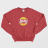 Lazy Lays Parody Sweatshirt