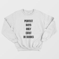 Perfect Boys Only Exist In Books Sweatshirt