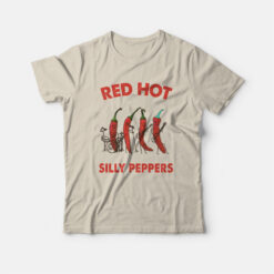 Red Hot Silly Peppers Vintage Funny T-Shirt