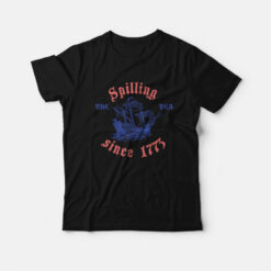 Spilling The Tea Since 1773 4th Of July T-Shirt