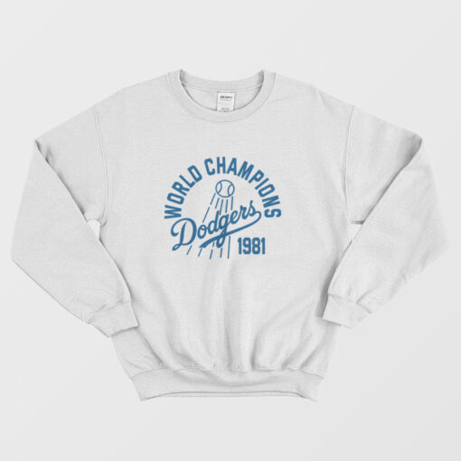 World Champions Dodgers 1981 Vintage Sweatshirt