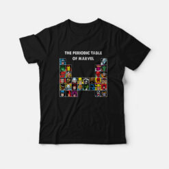 The Periodic Table Of Marvel Heroes T-Shirt